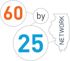the illinois 60 by 25 network