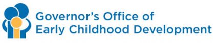 Governor’s Office of Early Childhood Development Logo